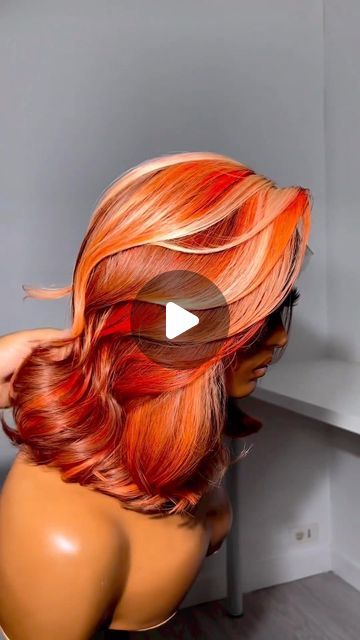 1,364 likes, 7 comments - dailydoseofhair on November 16, 2022: "@sheisthebeauty 🥧🍁🍂🔥 #pretty #beauty #fyp #customwigs #customcolor #customcolorwig #love #fall #fallhair #explore #trending #orange". Shades Of Red Hair On Black Women, Multidimensional Red Hair, Shades Of Ginger Hair, Red And Orange Hair Color, Fall Color Hair Ideas For Black Women, Copper And Red Hair, Orange Hair Black Women, Reddish Orange Hair, Fall Hair Colors For Black Women