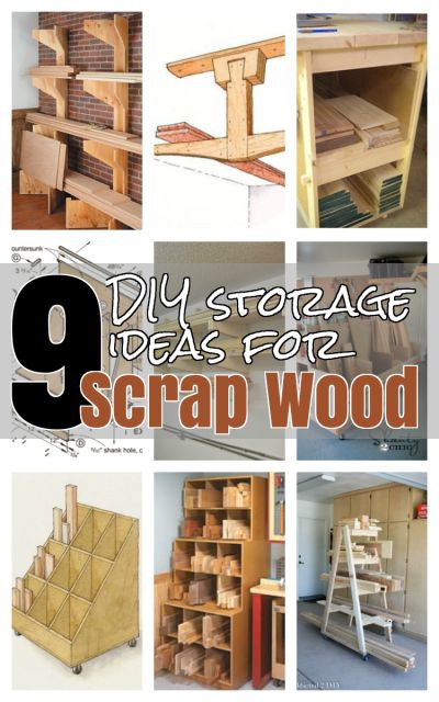 9 diy storage ideas for scrap wood Scrap Wood Storage Ideas, Ideas For Scrap Wood, Wood Storage Ideas, Scrap Wood Storage, Diy Storage Ideas, Lumber Storage Rack, Lumber Rack, Wood Storage Rack, Room Storage Diy