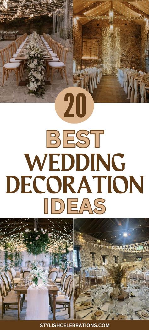 Best Wedding Decoration Ideas Wedding In Nature, Rustic Wedding Decor Ideas, Fun Wedding Decor, Vintage Wedding Decor, Laid Back Wedding, Budget Friendly Wedding, Vintage Wedding Decorations, Wedding Decoration Ideas, Rustic Weddings