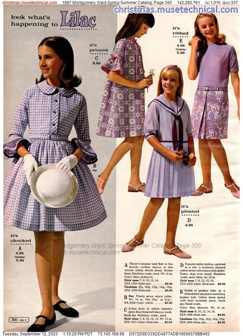 1967 Montgomery Ward Spring Summer Catalog, Page 300 - Catalogs & Wishbooks Slytherin Squad, 60’s Fashion, Vintage Kids Fashion, Vintage Girls Clothes, 1960 Fashion, 60s 70s Fashion, Fashion Illustration Vintage, 60s And 70s Fashion, 20th Century Fashion