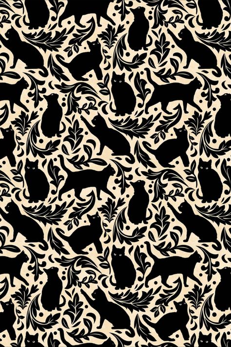 27088-12 from the Hallow's Eve collection by Cerrito Creek Studio for Northcott. Northcott Fabrics, Fall Wallpaper, Cute Wallpaper Backgrounds, Halloween Wallpaper, Hallows Eve, Phone Backgrounds, Black Pattern, Iphone Background, Pattern Wallpaper