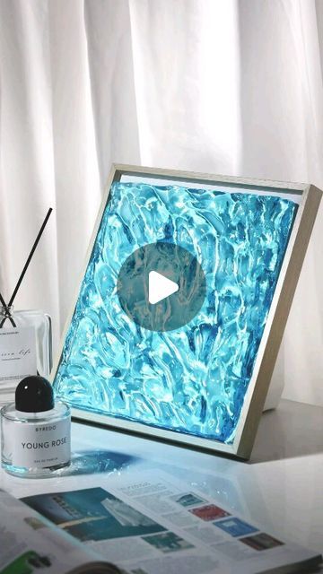 Let's Resin on Instagram: "🌊 What's your favorite color of summer? It's got to be blue! 
🩵 Introducing the Let's Resin Turquoise Epoxy Resin Kit, perfect for all your ocean-inspired art pieces. No more mixing pigments—achieve that clear, beautiful blue effortlessly. Are you ready to create your stunning ocean art this summer? 
🔗 Grab a 30% discount with code "𝟑𝟎𝐇𝐄𝐃𝐖𝐎𝐖" via our bio.

#letsresin #oceanart #blueresin #oceanvibes #oceanvaves #summerart #resinpour #resinart #resincraft" Resin Water Effects, Resin Water Art, Blue Resin Art, Resin Ocean Art, Ocean Resin Art, Resin Pour, Ocean Vibes, Water Art, Ocean Inspired