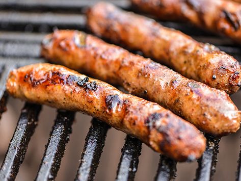 Merguez, a North African lamb sausage, is a powerhouse of spicy and earthy flavor, making it one of the tastiest sausages around. Lamb Sausage, Curing Meat, Meat Curing, Sausage Making Recipes, Home Made Sausage, Serious Eats Recipes, Homemade Sausage Recipes, Sausage Making, Smoked Meats