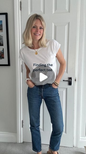 Claire Lopez on Instagram: "Finding the perfect tee …

Will depend on your shape but you need to consider the following:
1. Neckline
2. Sleeve
3. Fabric
4. Fit

👕 Higher necklines are better on a smaller bust as they will emphasise a larger chest 

👕 A lower neckline will be visually slimming so go for a v, low scoop etc if you do have a large bust or broad shoulder line. 

👕 Lower necklines can also help if you have a short torso as the vertical line created by a v neck will elongate the body. 

👕 Inserted sleeves that sit on the shoulder line are always flattering. 

👕 Dropped shoulders/grown on sleeves will widen the shoulder line and that has the effect of making the waist appear narrower 

👕 If you are a pear 🍐 or triangle shape then sleeve details are ideal to broaden the shou Broad Shoulders, Short Torso, Low Neckline, Yummy Desserts, Triangle Shape, Large Bust, Sleeve Detail, Small Bust, High Neckline