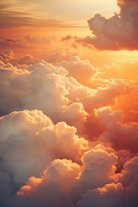 Clouds Photography, Colorful Clouds, Sky Pictures, Trending Pins, Nature Art Painting, Above The Clouds, Ethereal Art, Sky And Clouds, Nature Aesthetic