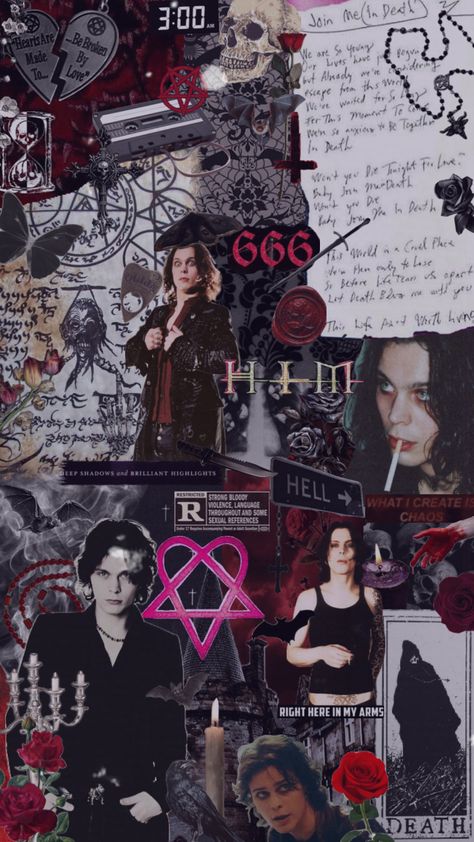 #HIm #himband #villievalo #music #goth #rock Ville Valo Wallpaper, Him Ville Valo, His Infernal Majesty, London After Midnight, Goth Rock, Sisters Of Mercy, Type O Negative, Ville Valo, Boys Long Hairstyles