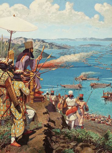 Battle Of Salamis, Assyrian Empire, Greco Persian Wars, King Of Persia, Persian Warrior, Cyrus The Great, Ancient Babylon, Ancient Persia, Persian Empire