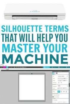 Here's a a simple guide to  terminology you should know if you just bought (or are thinking of buying) a  Silhouette Cameo. #silhouette #silhouettecameo  #diecutting #diecuttingmachine #silhouettemachine #diysilhouette  #silhouetteideas #cutfiles #svgfiles #diecutfiles #diysilhouetteprojects  #silhouetteprojects #silhouettecraftideas #diysilhouetteideas Cameo Silhouette Projects, Silhouette Portrait Tutorials, Silhouette Cameo Projects Beginner, Silouhette Cameo, Silhouette Cameo Beginner, Silhouette Cameo Projects Vinyl, Silhouette Cameo 3, Diy Silhouette, Inkscape Tutorials