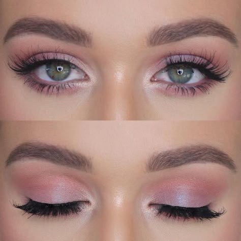 Braut Make-up, Makijaż Smokey Eye, Makeup Hacks, Trendy Makeup, Makeup Blogger, Pink Makeup, Brow Makeup, Makeup Goals, Makati