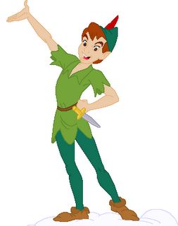 El cuento de Peter Pan es la historia de un chico mágico que nunca quiere madurar - como yo. Tinker Bell And Peter Pan, Neverland Tattoo, Disfraz Peter Pan, Peter Pan Halloween Costumes, Peter Pan Costume Kids, Peter Pan Characters, Captain Hook Peter Pan, Advanced Spanish, Peter Pan Book