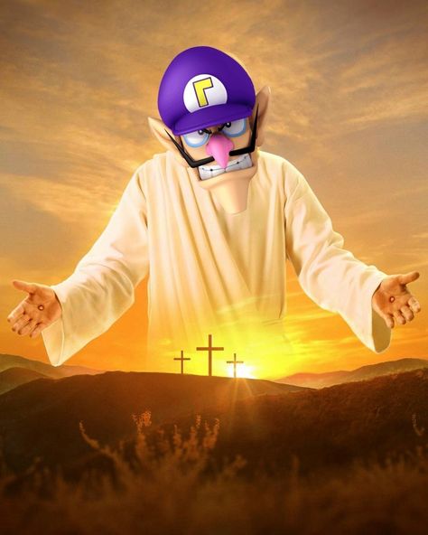 Waluigi Pfp, Waluigi Wallpaper, Waluigi Fanart, Waluigi Cosplay, Womp Womp, Magic Hat, Super Mario Art, Mario Art, New King