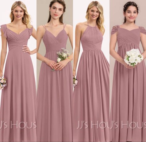 Vintage Mauve Bridesmaid Dresses, Mauve Bridesmaid Dresses, Rose Bridesmaid, Mauve Bridesmaid, Mauve Bridesmaid Dress, Rose Bridesmaid Dresses, Old Rose, Dusty Rose, Bridesmaid Dress