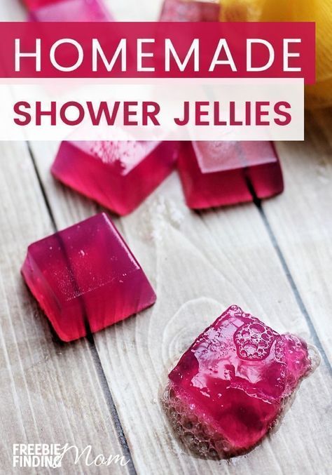 Are you a fan of Lush shower jellies? Here you will learn how to make an easy shower jellies recipe that is inspired by these popular shower jellies sold in stores. You'll need just a handful of ingredients, most of which you likely already have at home, Shower Jellies Diy, Lush Shower Jelly, Bath Jellies, Shower Jelly, Jelly Soap, Shower Jellies, Natural Headache, Homemade Bath, Diy Shower