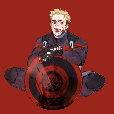 Captain Hydra, Hydra Marvel, Steven Rogers, Marvel Headcanon, Avengers Characters, Bucky And Steve, Marvel Characters Art, Marvel Fan Art, Super Villains