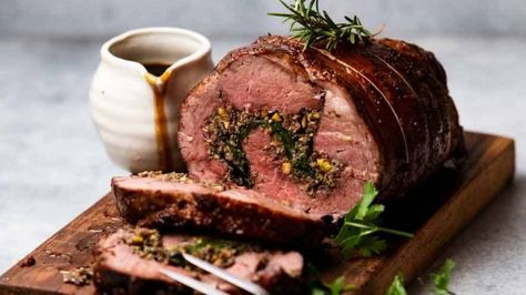 Easter Roast, Creamy Fish Pie, Seafood Pie, Butterflied Leg Of Lamb, Creamy Fish, Creamy Sausage Pasta, Stuffed Lamb, Roast Lamb Leg, Hot Cross Bun