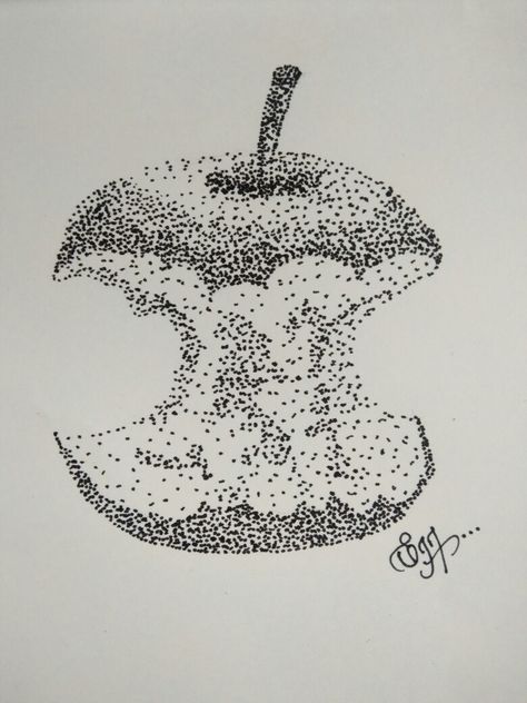 Dot Art Simple, Pointalism Art Easy, Dot Drawing Simple, Dot Drawing Ideas, Drawing With Dots, Pointilism Art, Dot Drawings, Pointalism Art, Dot Drawing