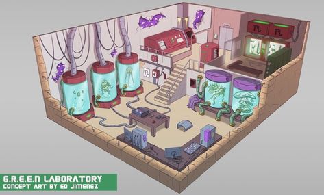 Minecraft Building Ideas Laboratory, Minecraft Laboratory Ideas, Laboratory Concept Art, Lab Concept Art, Minecraft Lab, Laboratory Art, Laboratory Idea, Sci Fi Laboratory, Interior Design Minecraft