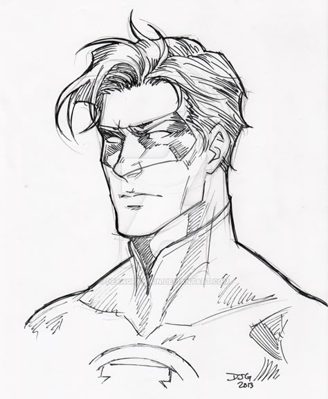 Green Lantern inks by DeanGrayson.deviantart.com on @DeviantArt Superhero Sketches, Batman Art Drawing, Lantern Drawing, Choose Her, Drawing Superheroes, Comic Book Art Style, Why Her, Univers Dc, Marvel Drawings