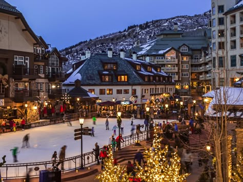 About Beaver Creek Village | Beaver Creek Resort Beaver Creek Colorado Christmas, Denver Colorado Christmas, Bloxburg Christmas, Colorado Christmas, Skiing Trip, Winter Moodboard, Beaver Creek Colorado, Winter Resort, Colorado Denver