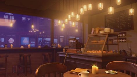 Retro Coffee Shop, Retro Coffee, Romantic Atmosphere, 3d Artwork, Busy Day, Window Seat, After Effects, A Romantic, Matcha