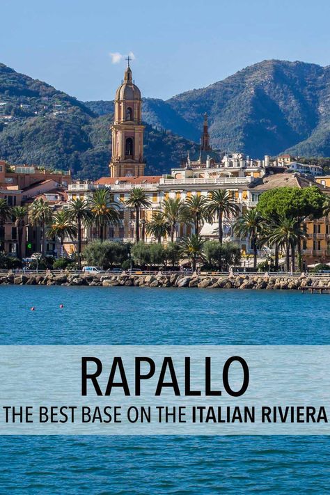 Rapallo Italy, Italy Tourism, Travel Smart, Winter Trip, Best Of Italy, Italian Riviera, Italy Map, Italy Trip, Italy Tours