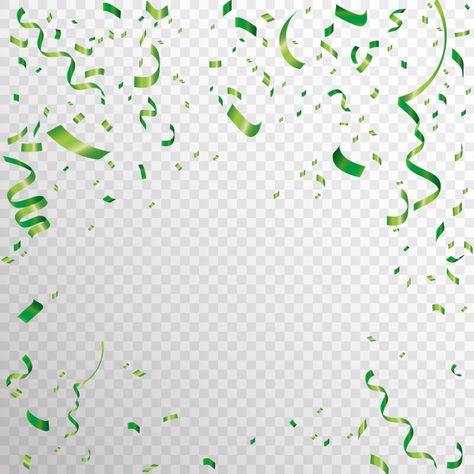 Green confetti | Premium Vector #Freepik #vector #background #wedding #invitation #abstract Birthday Vector Background, Confetti Background Wallpapers, Congratulations Background, Congratulations Wallpaper, Green Confetti, Confetti Background, Background Wedding, Glitter Overlays, White Confetti