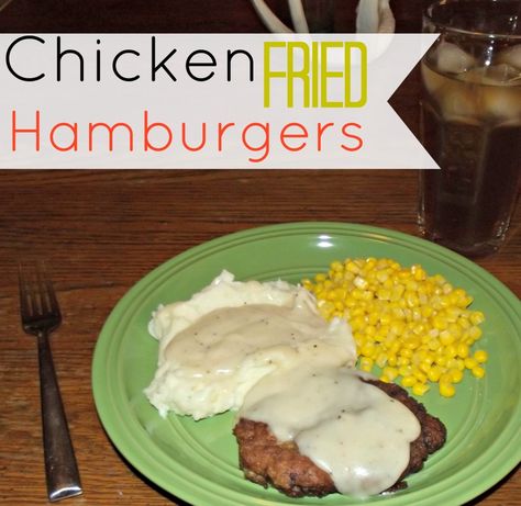 Best Way To Cook Frozen Hamburger Patties, Poor Man’s Steak And Gravy, Amish Poor Man’s Steak Recipe, Poor Man's Chicken Fried Steak, Poor Man’s Hamburger Steaks, Hamburger Casseroles Recipes, Fried Steak Recipes, Hamburger Steak, Hamburger Meat