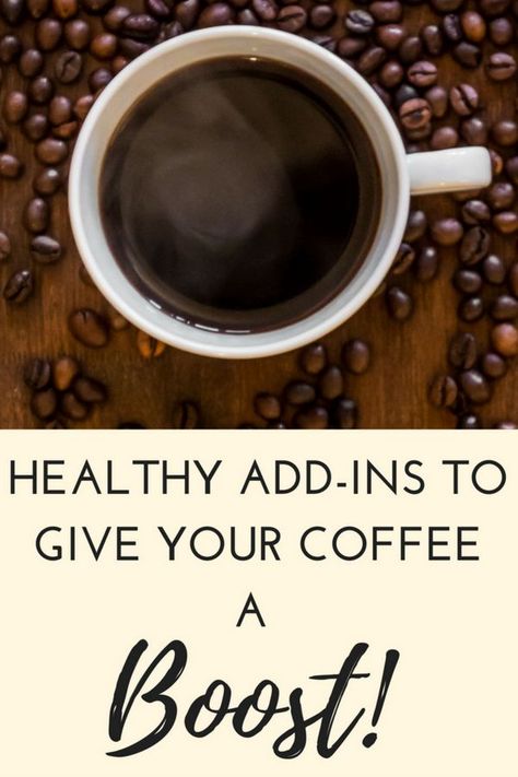 A lot of the nutritional boosters many people add into smoothies can be just as easily put into coffee, without sacrificing the taste. Check out my favorite healthy add-ins! Coffee Add Ins Ideas, Coffee Add Ins, Coffee Alternatives Healthy, Coffee Trick Diet, Healthy Alternatives To Coffee, Caffeine Free Energy Boosters, Coffee Nutrition Facts, Cleaner Eating, Menu Inspiration