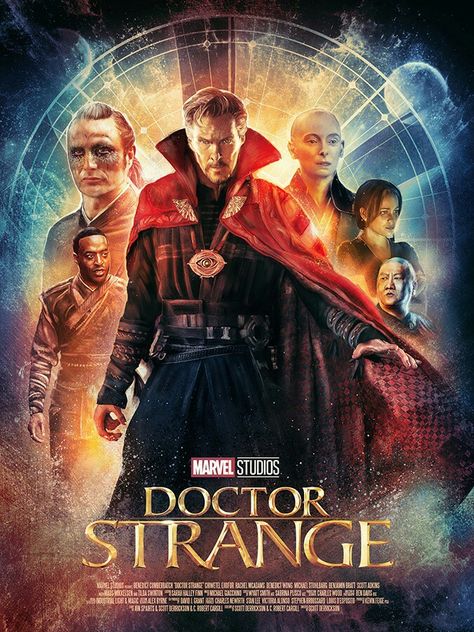 Doctor Strange Dr Strange Movie, Doctor Strange Poster, Wallpaper Avengers, Doctor Stranger Movie, Doctor Strange Art, Marvel Movie Posters, Doctor Stranger, Doctor Strange Marvel, Marvel Posters