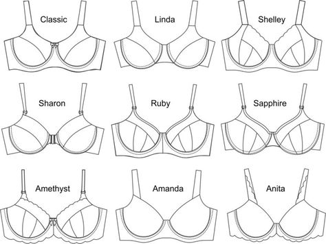 Convert a wired bra to be wire-free - all part of Wireless Freedom Month at Bra-makers Supply Free Bra Pattern, Bra Sewing Tutorial, Sewing Bras, Bra Sewing Pattern, Diy Bra, Lingerie Patterns, Bra Sewing, Wired Bra, Bra Hacks