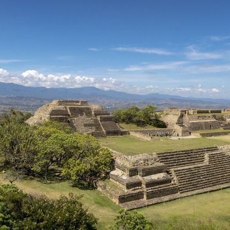 Monte Alban Oaxaca, Monte Alban, Ancient Mexico, Colonial Mansion, Archaeological Site, Colonial Style, Relax Time, Mexico Travel, Unesco World Heritage Site