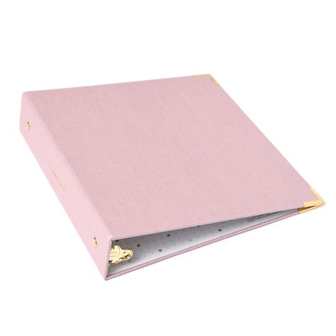 Light Pink School Supplies, Pretty Binders, Sampul Binder, Mini 3 Ring Binder, Aesthetic Binder, Binder Aesthetic, Pink School Supplies, Cute Binders, Pink Binder