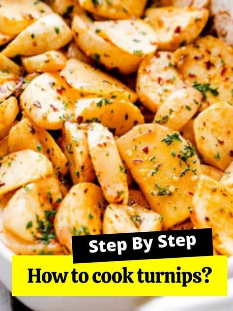 How To Cook A Turnip, How To Fix Turnips, How To Cook Turnips Recipes, White Turnip Recipes, How To Cook Parsnips, How To Cook Turnips, White Turnip, Roasted Turnips, Turnip Recipes