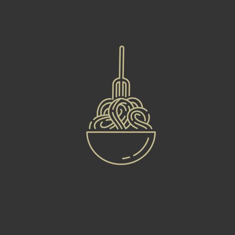 Pasta Logo Design Ideas, Pasta Logo Design, Pasta Graphic Design, Pasta Drawing Illustration, Pasta Design Graphic, Pasta Icon, Pasta Poster Graphic Design, Spaghetti Illustration Graphic Design, Pasta Vector Illustration