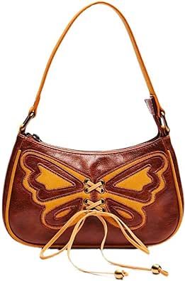 Y2k Butterfly Purse Fairycore Dark Grunge Aesthetic Shoulder Bag Vintage 90s Fashion Cute Boho Mini Retro Clutch Handbags Aesthetic Shoulder Bag, Butterfly Purse, Butterfly Handbag, Fairycore Dark, Jeans Patchwork, Tas Bahu, Butterfly Bags, Y2k Butterfly, Estilo Indie