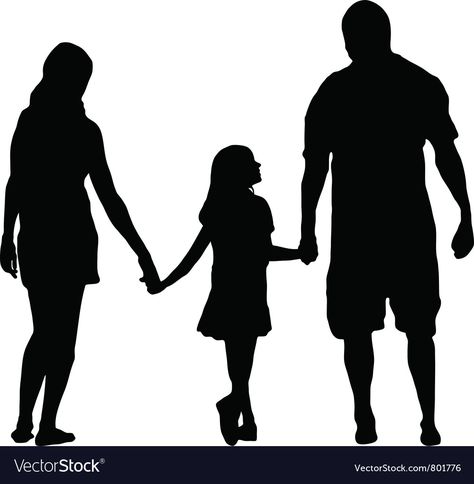 Father Daughter Photos, Family Silhouette, Silhouette Family, Airplane Silhouette, House Silhouette, Kids Silhouette, Family Vector, Silhouette People, Couple Silhouette