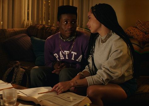 Shameik Moore, Dope Movie, Tony Revolori, Indie Films, 90s Hip Hop Fashion, Zoe Kravitz, Black Artwork, Top Movies, White People