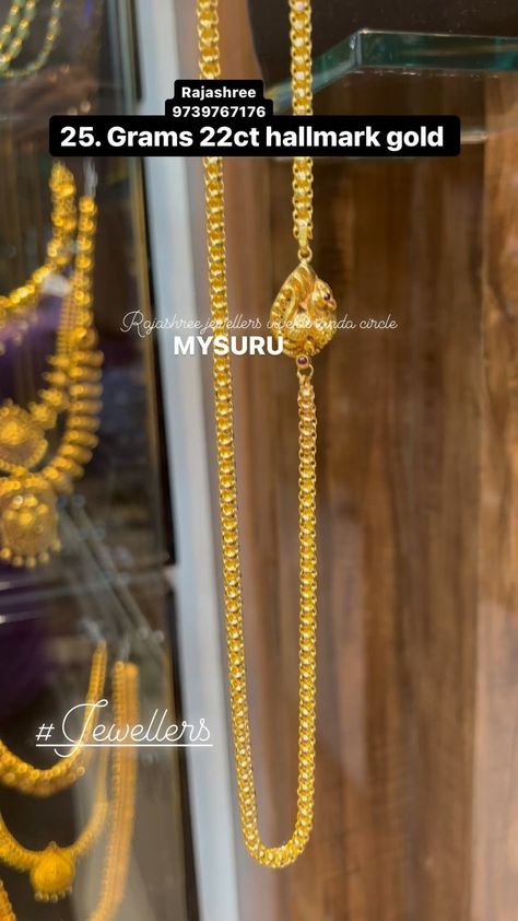 Mangalya Chain Designs Gold Latest, Mangalya Chain Designs Gold, Chain Designs Gold, Bed Designs With Storage, New Saree Designs, Gold Chain Design, Antique Jewelry Indian, Gold Bangles Design, Jewelry Indian