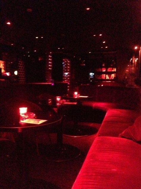 Night Club Aesthetic, Cafe Area, Nightclub Aesthetic, Nightclub Design, I See Red, Clubbing Aesthetic, Bedroom Decor Inspiration, Bedroom Red, Red Rooms