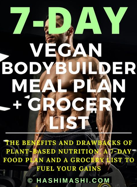 Vegan Bodybuilder Meal Plan - Explore the benefits and potential drawbacks of plant-based nutrition, a 7-day food plan, and a grocery list to fuel your gains.

vegan bodybuilding meal plan | vegan bodybuilder meal plan | vegan meal for bodybuilding | bodybuilding vegan meal plan | 2500 calorie vegan bodybuilding meal plan | 3000 calorie vegan bodybuilding meal plan | cheap vegan bodybuilding meal plan | easy vegan bodybuilding meal plan Plant Based Bodybuilding Meal Plan, Bodybuilder Meal Plan, Squats Muscles Worked, Vegetarian Bodybuilding, Vegan Bodybuilder, Bodybuilding Meal Plan, Cheap Vegan, Meal Plan Grocery List, Bodybuilding Recipes