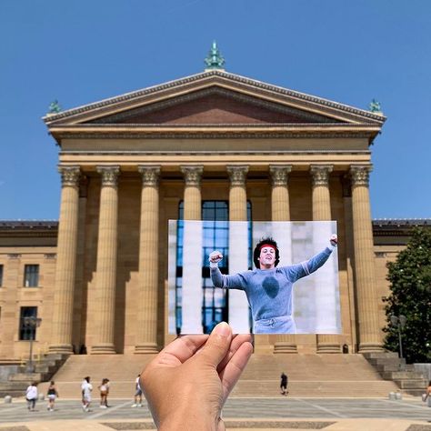 Rocky Steps and Statue in Philadelphia - Visit Philadelphia Rocky Statue, Rocky Steps, John Rambo, Visit Philadelphia, Life Size Statues, Rocky Balboa, Sylvester Stallone, Arnold Schwarzenegger, Bodybuilding Motivation