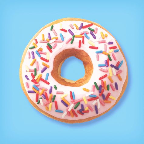 Dunkin Donat, Donut Gif, Simpsons Donut, Animated Infographic, Tea And Crumpets, Food Graphic Design, Delicious Donuts, Food Stall, Crumpets