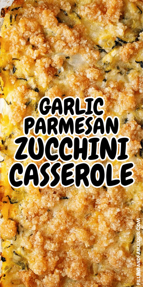 This Garlic Parmesan Zucchini Casserole is an unbelievably delicious way to savor zucchini! This zucchini recipe is buttery, cheesy, and oh-so-good. You won't be able to resist going back for seconds! Zucchini And Parmesan Cheese, Zucchini With Cream Cheese, Zucchini Thanksgiving Recipes, Zucchini Recipes Shredded, Ideas For Zucchini Easy Recipes, Easy Zucchini Side Dish Recipes, Zucchini And Pumpkin Recipes, Breakfast Ideas With Zucchini, Best Zucchini Casserole Recipes