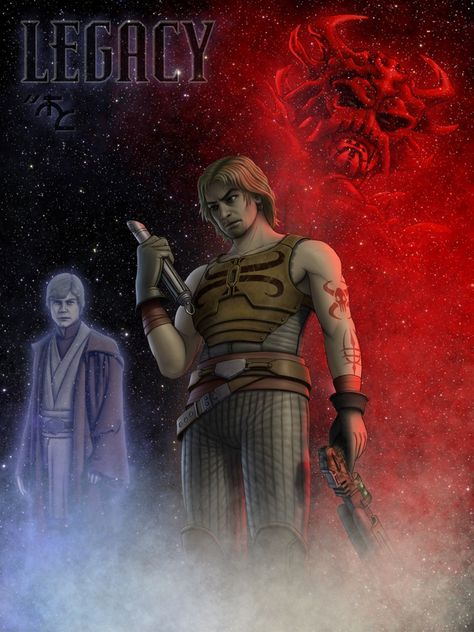 Cade Skywalker, Star Wars Legacy, Sith Lords, Dark Lord Of The Sith, Star Wars Bounty Hunter, Star Wars Novels, Star Wars Sith, Star Wars Books, Bounty Hunters