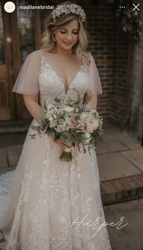 Wedding Dress Size 12, Madi Lane Bridal, Madi Lane, Size 12 Wedding Dress, Wedding Dresses Whimsical, Plus Wedding Dresses, Dream Wedding Ideas Dresses, Wedding Dress Sizes, Wedding Dresses Plus Size