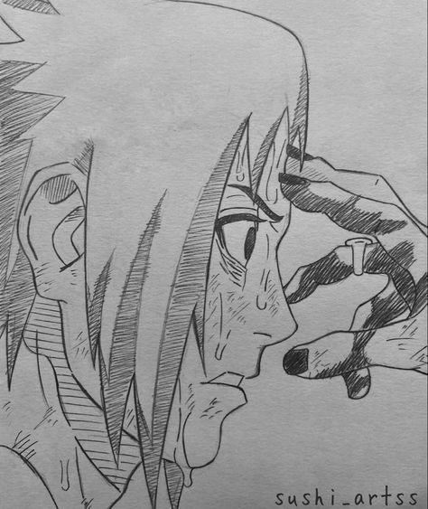 Naruto And Sasuke Drawing Sketch, Naruto Fan Art Drawings, Naruto Art Sketch, Sasuke Drawing, Naruto Drawings Easy, Easy Drawing Step By Step, Manga Coloring Book, Naruto Sketch Drawing, Naruto Sketch