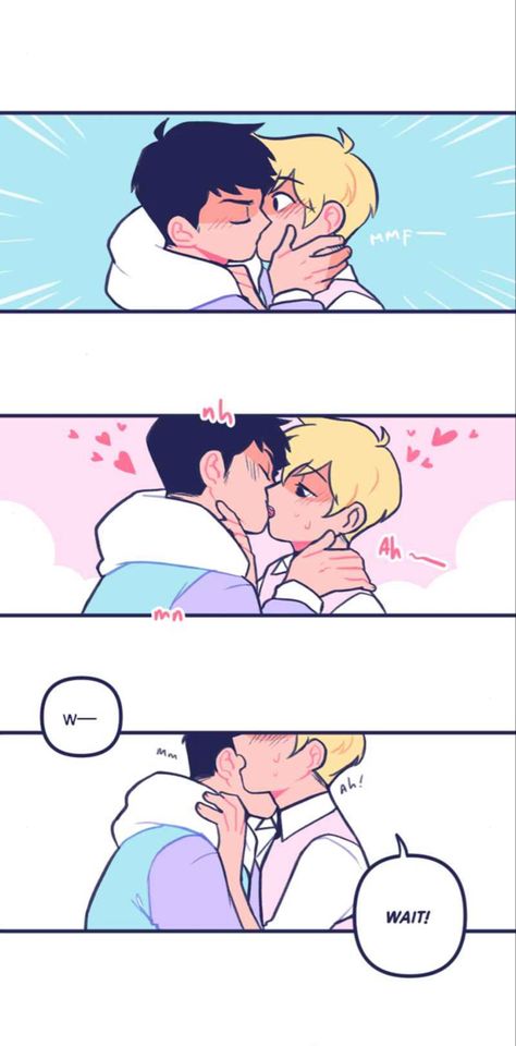 Webtoon Boyfriends, Nerd Boyfriend, Camp Buddy, Losing Faith In Humanity, Boyfriend Wallpaper, Webtoon Comics, Anime Boyfriend, Anime Kiss, Gay Art