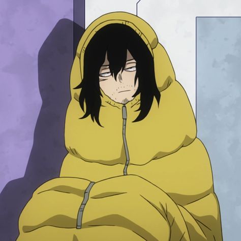 | shouta aizawa | Eraser My Hero Academia, Aizawa Shouta Pfp, Aizawa Pfp, Aizawa Icon, Eraser Head, Lady Tsunade, My Hero Academia Eraserhead, Shouta Aizawa, Shota Aizawa