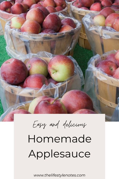 Read about the health benefits of apples and check out this easy and delicious homemade applesauce recipe! Applesauce Recipes Stovetop, Applesauce Stovetop, Health Benefits Of Apples, House Smell Like Fall, Applesauce Recipes, Benefits Of Apples, Homemade Applesauce Recipe, Smell Like Fall, Homemade Applesauce Recipes