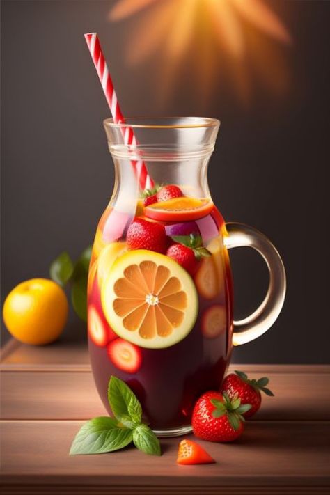 a pitcher of sangria - Ai NordesignZZ